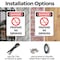Signmission Propane No Smoking Danger Sign, Plastic, 7in W x 10in L, 2PK OS-2PACK-DS-P-710-V-1540 - alternate 8